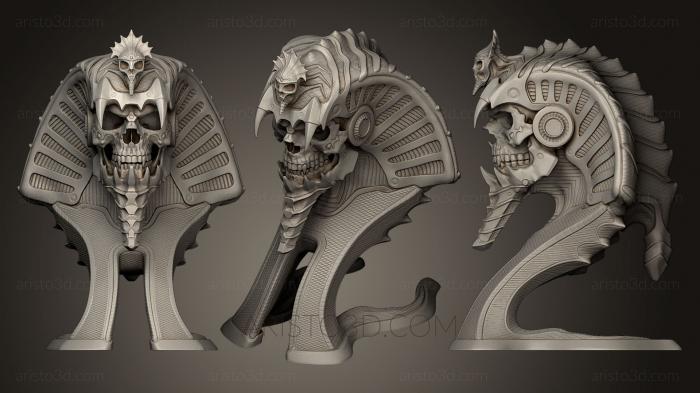 Busts of heroes and monsters (BUSTH_0443) 3D model for CNC machine